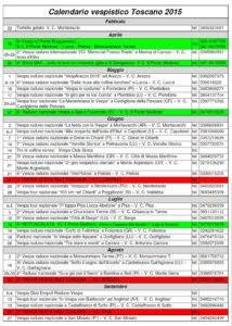 Calendario Toscano (9-4-15)